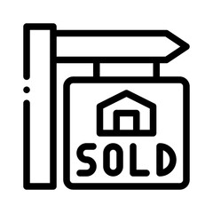 sold line icon