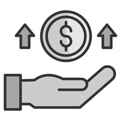 Expense Icon Element For Design