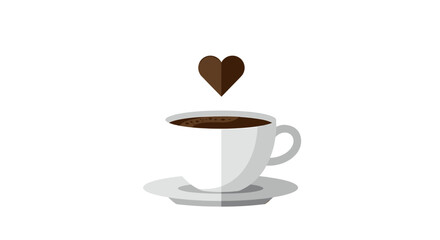 Coffee Cup with Heart