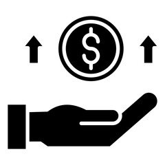 Expense Icon Element For Design