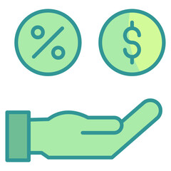 Tax Icon Element For Design