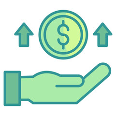 Expense Icon Element For Design