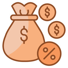 Budget Icon Element For Design