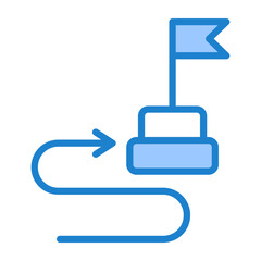 Obraz premium Purpose Icon