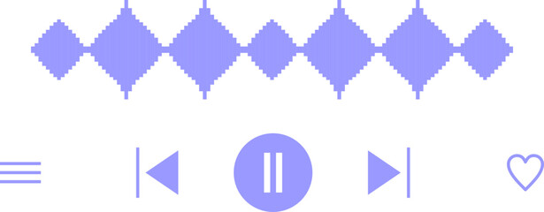 Music Player Interface Element