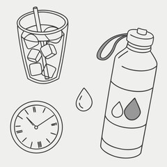 Water & Hydration Icon