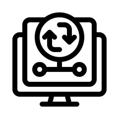 E line icon