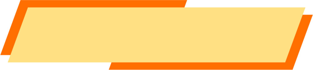 Simple flat title box vector for labels, headers, UI design, presentations, infographics, and modern templates. Clean and versatile graphic element for professional layouts.