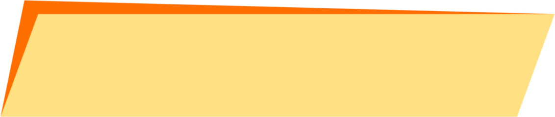 Simple flat title box vector for labels, headers, UI design, presentations, infographics, and modern templates. Clean and versatile graphic element for professional layouts.