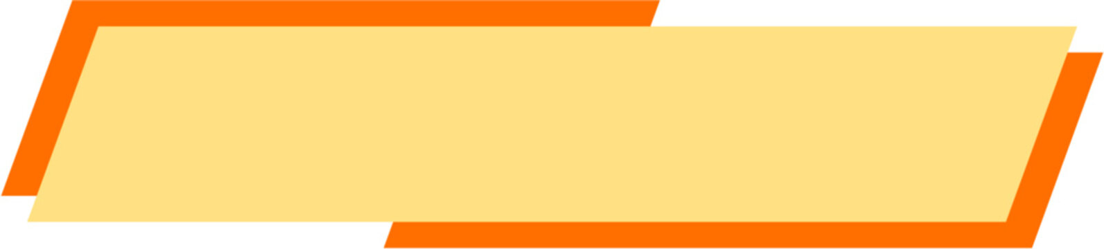Simple flat title box vector for labels, headers, UI design, presentations, infographics, and modern templates. Clean and versatile graphic element for professional layouts.