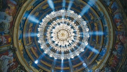 Obraz premium Chandelier in a Palace