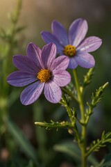 purple flower in the garden