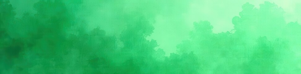Fototapeta premium Green watercolor stain backdrop, textured paper effect , pastel, artwork, handmade