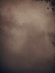 Abstract textured background with muted brown and gray tones, featuring scattered dark speckles and a soft gradient effect.