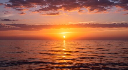 Obraz premium Fondo de cielo de verano al atardecer