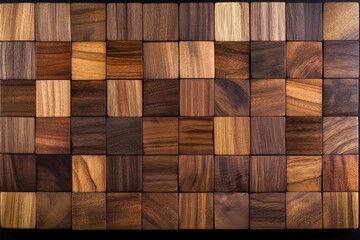 Wood block pattern
