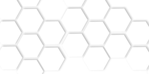 Elegant 3D White Light Geometric hexagon Technology Structure with Polygonal Honeycomb Details, Abstract Visuals, and Luxury Pattern Design Elements for a Contemporary High-Tech Background
