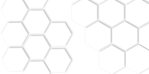 Elegant 3D White Light Geometric hexagon Technology Structure with Polygonal Honeycomb Details, Abstract Visuals, and Luxury Pattern Design Elements for a Contemporary High-Tech Background
