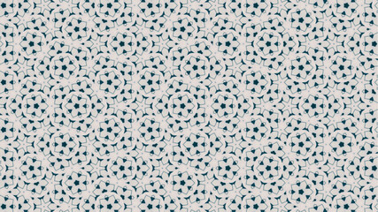Modern geometric abstract floral organic textile pattern vector.