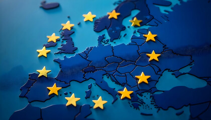 European union flag map, Omnibus regulations