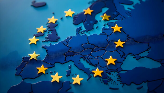 European union flag map, Omnibus regulations