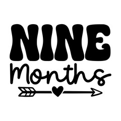 Nine Months SVG