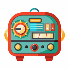 retro radio icon