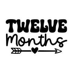 Twelve Months SVG