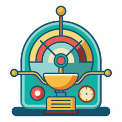 retro radio icon