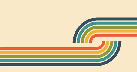 abstract colorful background with lines