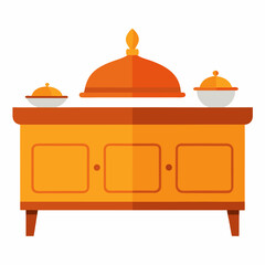 set of kitchen utensils