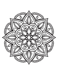 Fototapeta premium mandala vector design