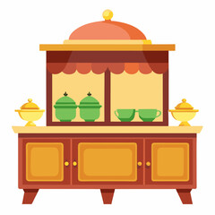 set of kitchen utensils