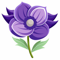 vector illustration of a flower