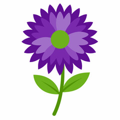 vector illustration of a flower