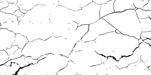Closeup of dry fissure ground. White dried and cracked ground earth background.Gray crack on earth texture. erosion.	