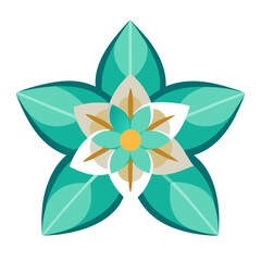 abstract flower icon
