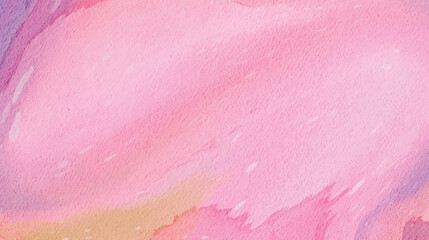 pink watercolor background with copy space