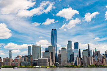 New York City urban architecture. New York City metropolis. New York City in USA. Streets of New...
