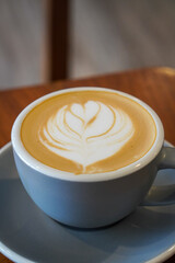Macadamia latte, captured on April 24, 2025. A smooth blend of espresso and creamy macadamia milk, offering a nutty aroma and rich, velvety flavor