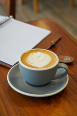 Macadamia latte, captured on April 24, 2025. A smooth blend of espresso and creamy macadamia milk, offering a nutty aroma and rich, velvety flavor