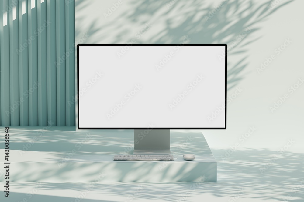 Canvas Prints responsive web design and website mockup, devices mock up, smartphone desktop tablet laptop template