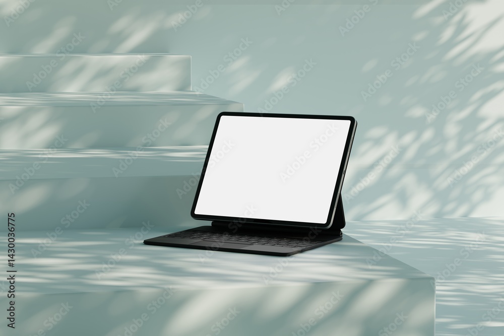 Canvas Prints responsive web design and website mockup, devices mock up, smartphone desktop tablet laptop template