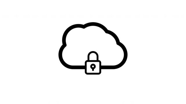 cloud animated icon
