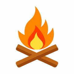 vector fire icon
