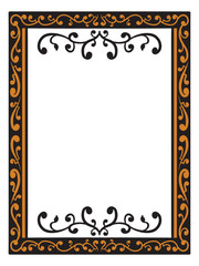 Elegant Line Art Frame for Weddings