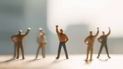 Inspirational team leaders motivate employees to do their best