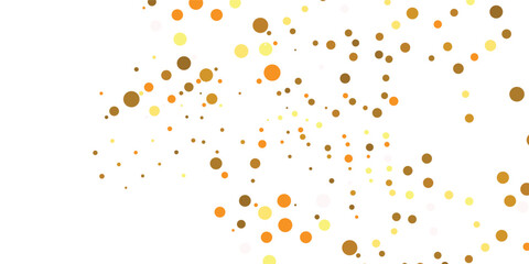 Abstract Golden doted glitter on transparent background. Luxury sparkling confetti. Celebration falling doted gold glitter. Creating a Magical and Elegant Celebration Effect
