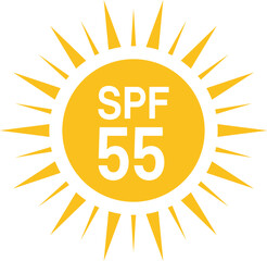 SPF 55. Sun Protection Factor (SPF)