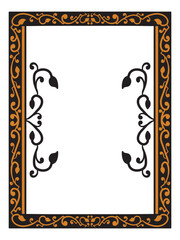 Wedding Scroll Frame with Classic Style